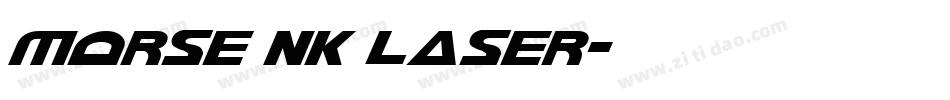 Morse NK Laser字体转换